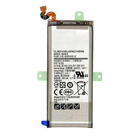  Samsung Galaxy Note 10 N970F ile Uyumlu İthal Pil