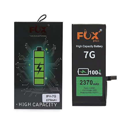  Apple iPhone 7 Plus ile Uyumlu Güçlendirilmiş Pil