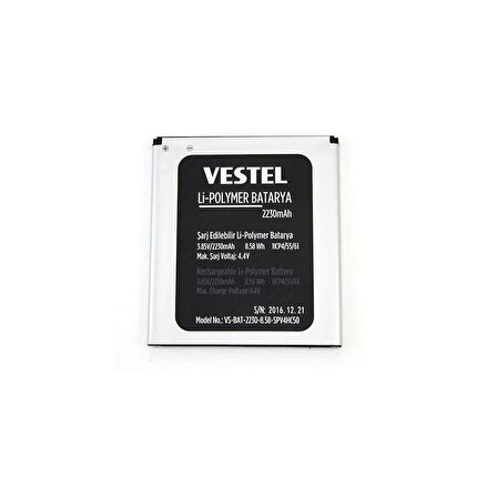  Vestel Venüs E3 ile Uyumlu İthal Pil