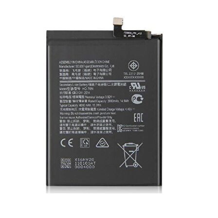  Samsung Galaxy A12 A125F ile Uyumlu İthal Pil