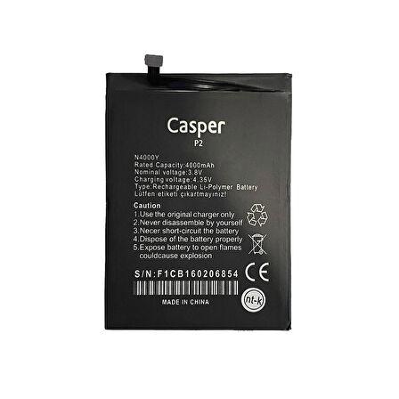  Casper Via P3 ile Uyumlu İthal Pil