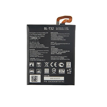  LG G7 ile Uyumlu İthal Pil BLT39