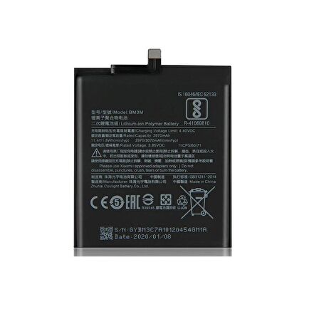  Xiaomi Mi 9 Lite BM4F ile Uyumlu İthal Pil