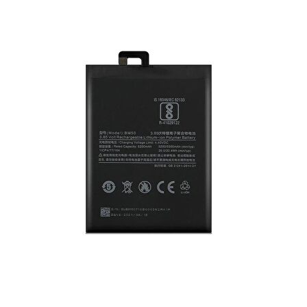  Xiaomi Mi Max 3 BM51 ile Uyumlu İthal Pil