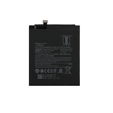  Xiaomi Pocofone M3 BN62 ile Uyumlu İthal Pil 