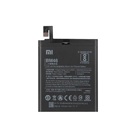  Xiaomi Redmi Note 5 BN45 ile Uyumlu İthal Pil