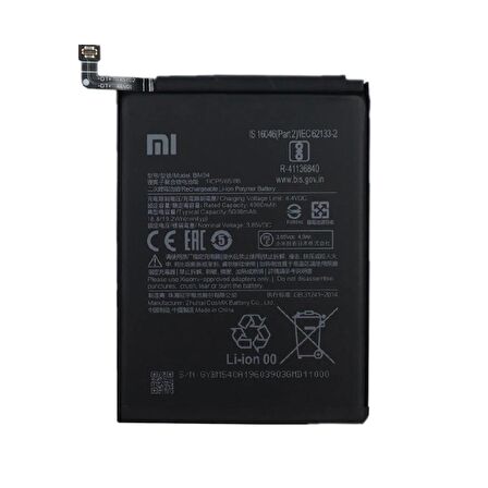 Xiaomi Redmi Note 10 BN59 ile Uyumlu İthal Pil