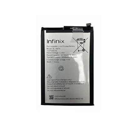  Infinix Hot 8 4G ile Uyumlu İthal Pil BL49FX