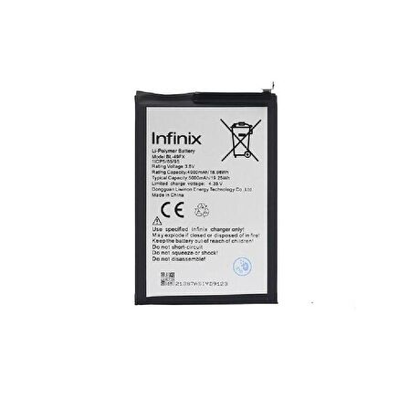  Infinix Hot 9 ile Uyumlu İthal Pil BL58BX