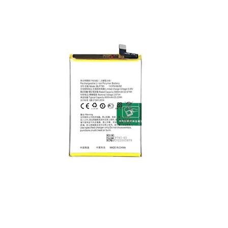  Oppo Realme C15 ile Uyumlu İthal Pil BLP793