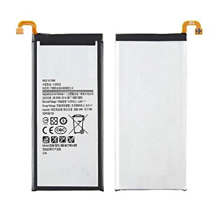  Samsung Galaxy C8 C7100 ile Uyumlu İthal Pil