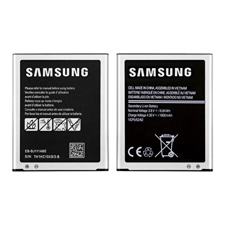  Samsung Galaxy J1 2016 J120F ile Uyumlu İthal Pil