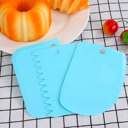 Pasta Hamur Şekillendirici Spatula Kesici Kazıyıcı Dekoratör Set Bx40