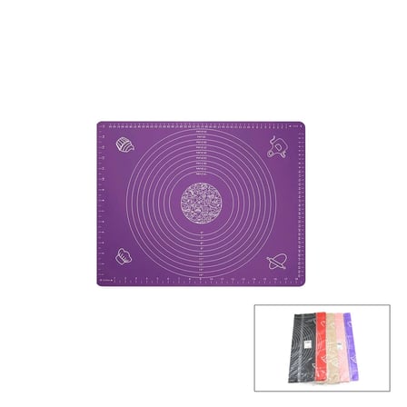 Dikdörtgen 45x65cm Renkli Silikon Hamur Matı Ölçek Çizimli 220gr Herhangi Bir Renk Gönderilir Bx40