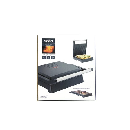 Elektrikli Tost Makinesi 4 Dilim 180° Açılır Üst Gövde = Izgara Kullanım 1000w Ssm-2594 Bx40