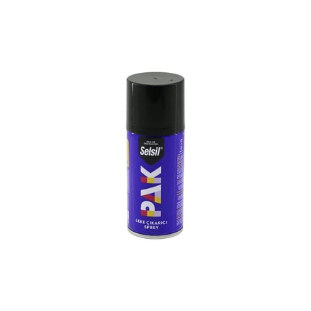 Selsıl Pak Kumaş Leke Çıkarıcı Sprey 150 Ml Yağ - Boya - Makyaj - Katran - Çimen - Çikolata Vs. Bx40