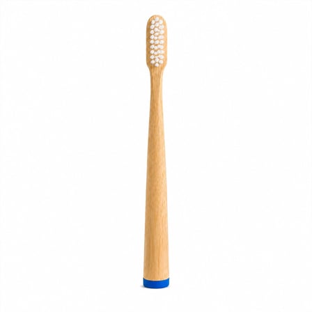 Ahşap - Bambu Mavi Sap - Ayaklı Diş Fırçası Bx40