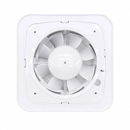 Plastik Aspiratör 150 Beyaz Banyo Tuvalet Havalandırma Aspiratörü 20w 2800rpm 320m3/h Ebt-150sb Bx40