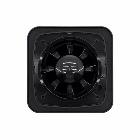 Plastik Aspiratör 120 Antrasit Banyo Tuvalet Havalandırma Aspiratörü 16w 1900rpm 180m3/h Ebt-120sa Bx40