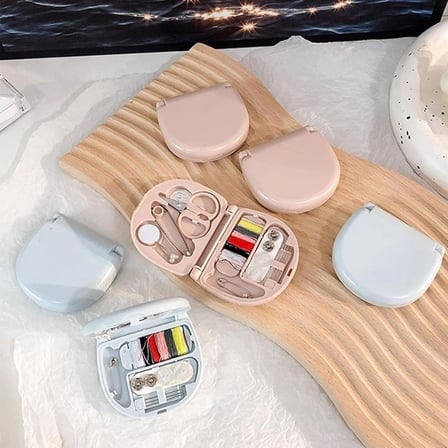 Çok Fonksiyonlu Mini Çanta Boy Seyahat Tipi Dikiş Seti Bx40