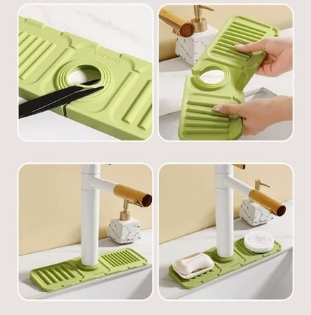 Mutfak Banyo Lavabo Kenarı Silikon Mat Gri Bx40