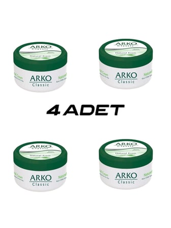 4 Adet Arko Classic Naturel El Kremi 150ml Bx40