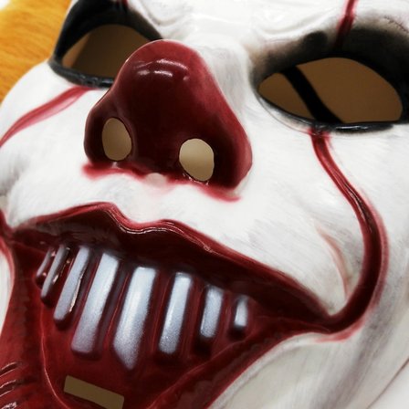 Plastik Joker Maskesi Killer Palyaço Maskesi Bx40