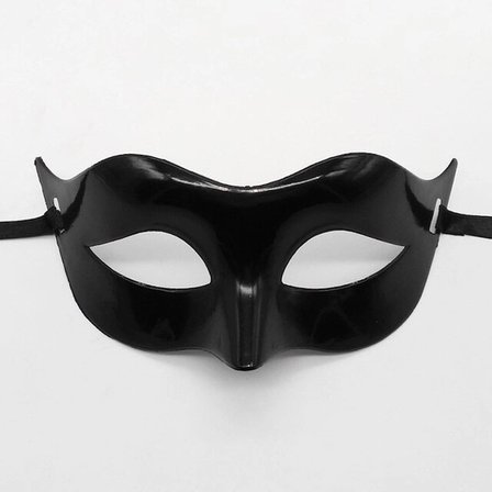 Siyah Renk Masquerade Kostüm Partisi Venedik Balo Maskesi Bx40