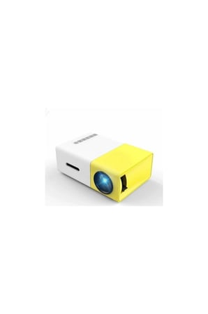 Mini LED Projeksiyon Cihazı, SVGA Çözünürlük, 400 ANSI Lümen Parlaklık, HDMI ve USB Bağlantılı