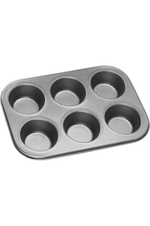 2 Adet Cupcake Fırın Kalıbı 6 Büyük Bölmeli Muffin Kek Kalıbı