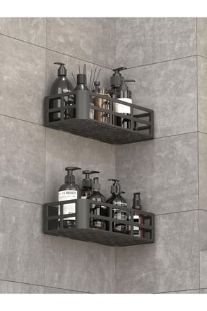 Yapışkanlı Duvar Rafı organizer banyo rafı duş rafı mutfak rafı havluluk sabun krem şampuanlık