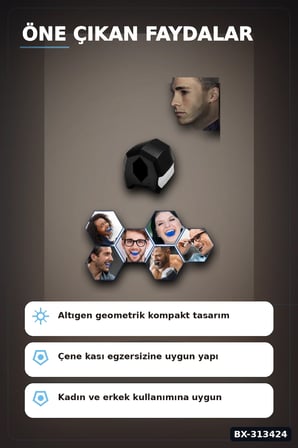 BPA Iceriksiz Silikon Cene Egzersiz Topu 1 Adet Erkek Kadin Cene Kaslari Icin BX-313424