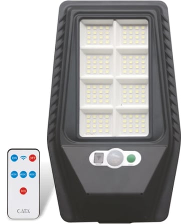 Solar Güneş Enerjili Sokak Armatürü 40W Sensörlü Kumandalı Dış Aydınlatma BX-316754