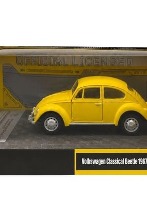 Klasik Volkswagen Beetle Diecast Model Araba 1/32 Ölçekli Koleksiyonluk BX-313419
