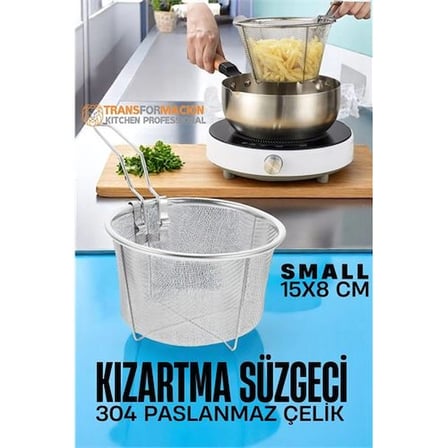 Kızartma Süzgeci Patates Kızartma Filtresi 304 Paslanmaz Çelik 721721