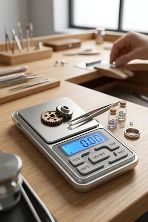 500 gr 0.01 gr Hassas Kuyumcu Terazisi Dijital Eczane Tartısı LCD Ölçüm Cihazı Cep Tipi