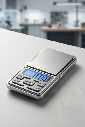 500g 0.01 Hassas Dijital Terazi Kuyumcu Eczane Laboratuvar LCD Ölçüm Tartısı Cep Tipi