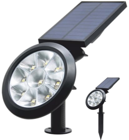 1 Adet CATA CT 7320 Mila Solar Güneş Enerjili Kazıklı Bahçe Armatürü 18W Beyaz Işık