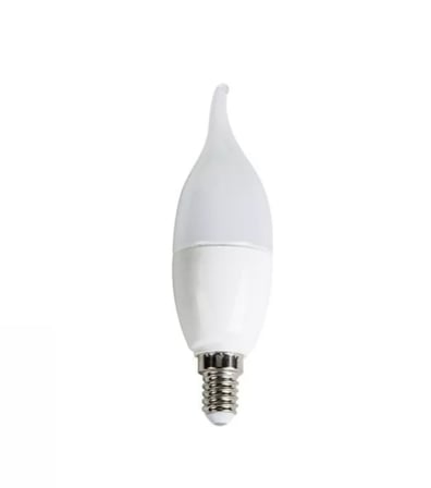 1 Adet NOAS YL96 1701 B 7W Kıvrık Buji Led Ampul 6500K Beyaz Işık E14 Duy