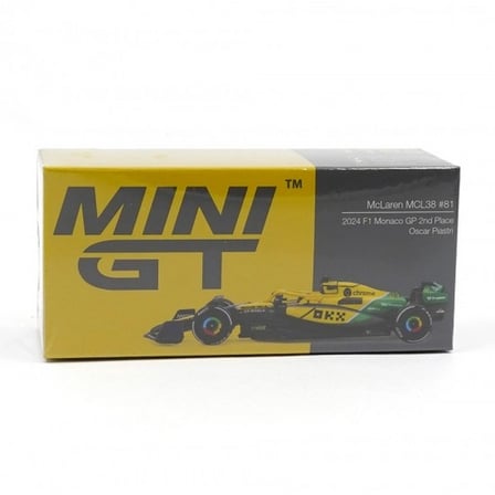 1/64 McLaren MCL38 #81 Oscar Piastri 2024 F1 Monaco GP 2nd Place