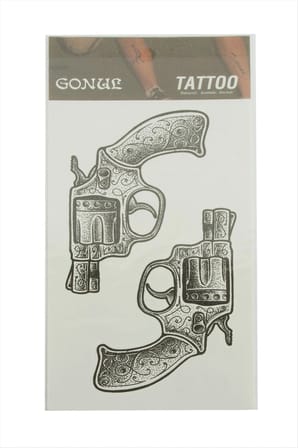 Silah Tattoo Dövme Sticker