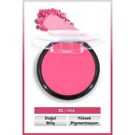 3'lü Matte Powder Allık Seti