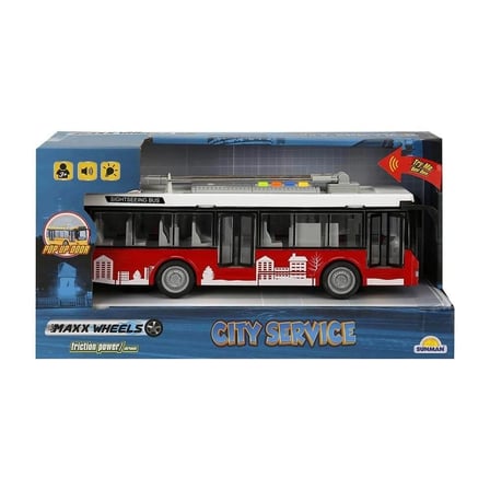 1:16 Eco Lounge Sesli ve Işıklı Şehir Otobüsleri 26 cm
