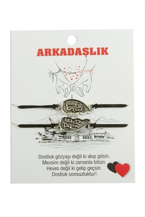Best Friends Arkadaş Deri Bileklik
