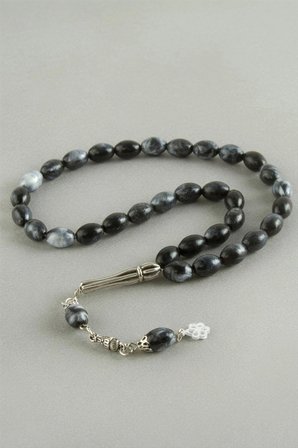 Oval Kesim Plastik Tesbih 8* 11