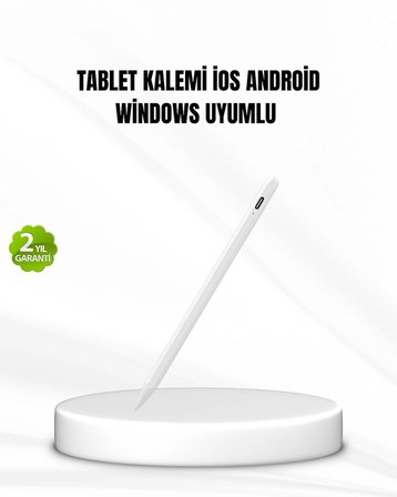 Akıllı Dokunmatik Kalem – Type-C Şarjlı, Manyetik, Apple Pencil Alternatifi Stylus Pen