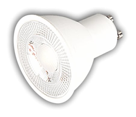 1 Adet NOAS YL91 0706 M 7W Mercekli Led Çanak Ampül Amber GU10 Duy