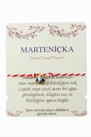 Papatya Marteniçka İp Bileklik