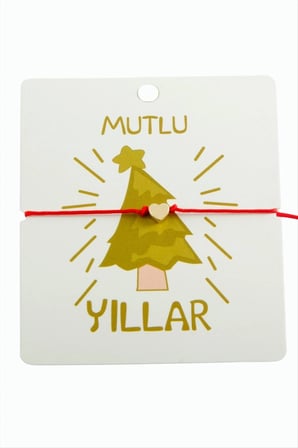 Kalp Yılbaşı Bilekliği