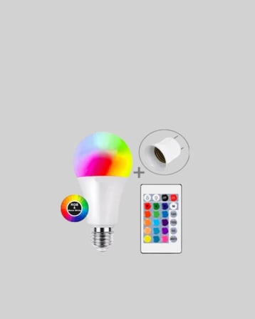 Uzaktan Kumandalı Akıllı LED Ampul, Enerji Tasarruflu